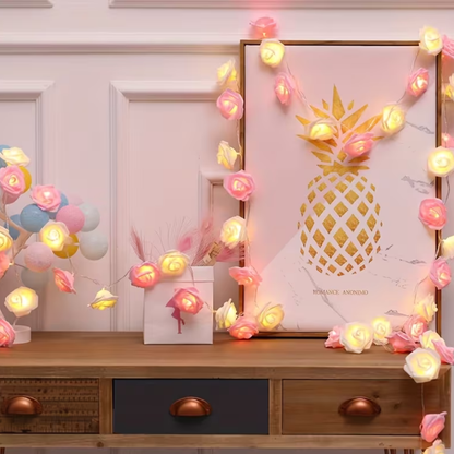 velure' roses and professional decoration