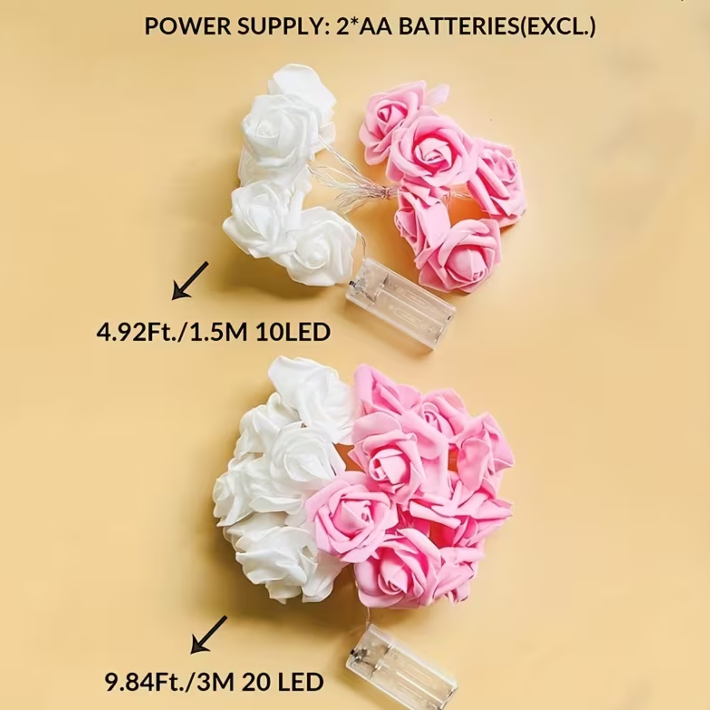 velure' roses and professional decoration